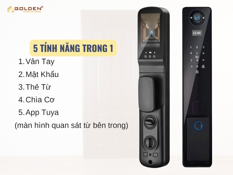 Khóa cửa thông minh K5