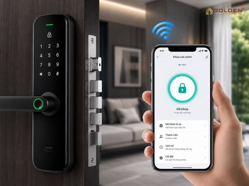 Khóa cửa thông minh loại nào tốt? Top 4 mẫu nên mua 3 Khóa cửa thông minh loại nào tốt