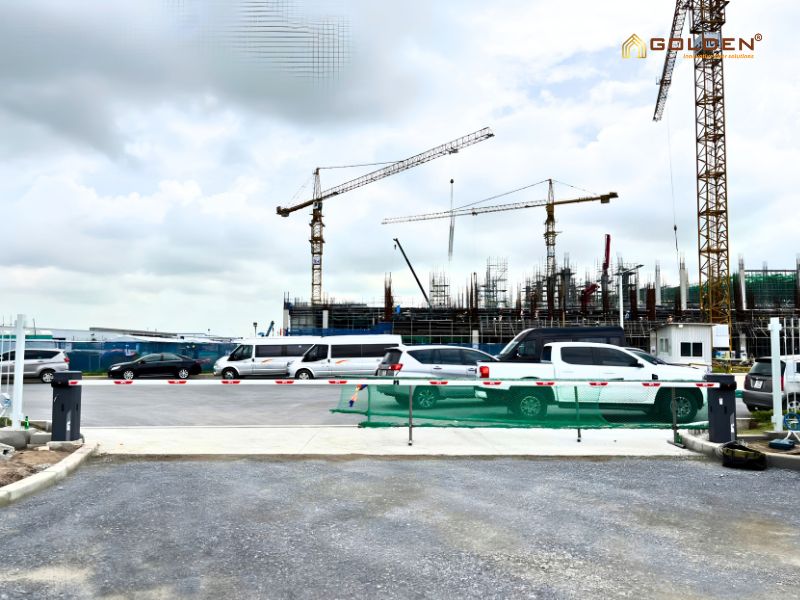 Lắp đặt barie công trường, dự án xây dựng uy tín 1 Barie công trường