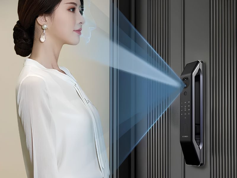 Cách sử dụng khóa cửa điện tử nhận diện khuôn mặt