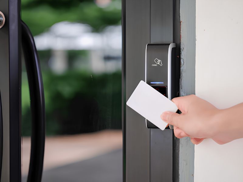 Cách sử dụng khóa cửa điện tử mở bằng thẻ từ